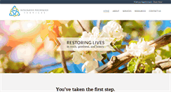 Desktop Screenshot of integrativepsychologyservices.com